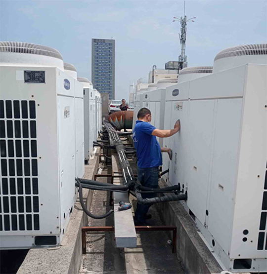 河源市中央空调制热和不制冷系统维修方法